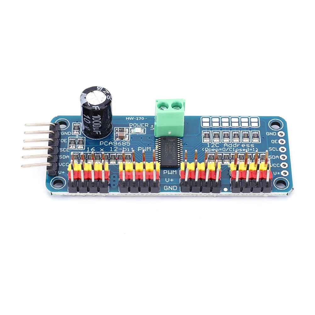 PCA9685 16-Channel PWM Servo Driver Board