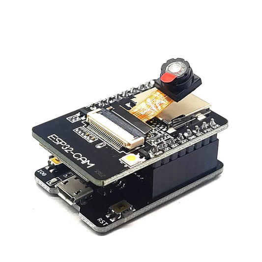 ESP32-CAM Development Board with OV2640 Camera & USB Programmer | ATMOSFÆR ENGINEERING